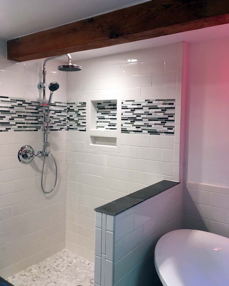 Lowes Lilycrop Bathroom Shower Install Saugerties NY